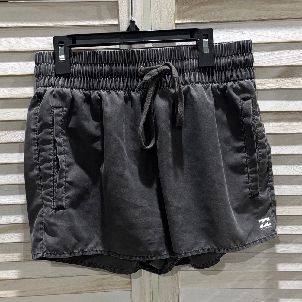 Billabong Women's Charcoal Athletic Shorts